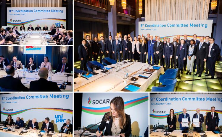 SOCAR Participates in the 8th Coordination Committee Meeting with Uniper in Berlin 
