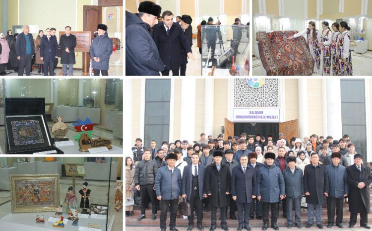 В Международном музее ремёсел города Коканд Узбекистана открылся национальный стенд Азербайджана 