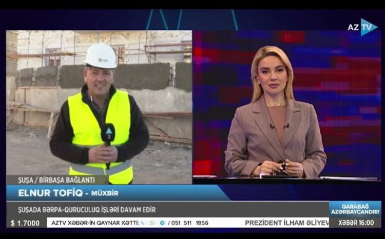 Şuşadan eksklüziv görüntülər: Yeni evlər belə olacaq - BİRBAŞA BAĞLANTI