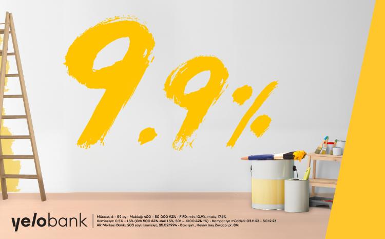 Выгодный кредит на ремонт дома от Yelo Bank 