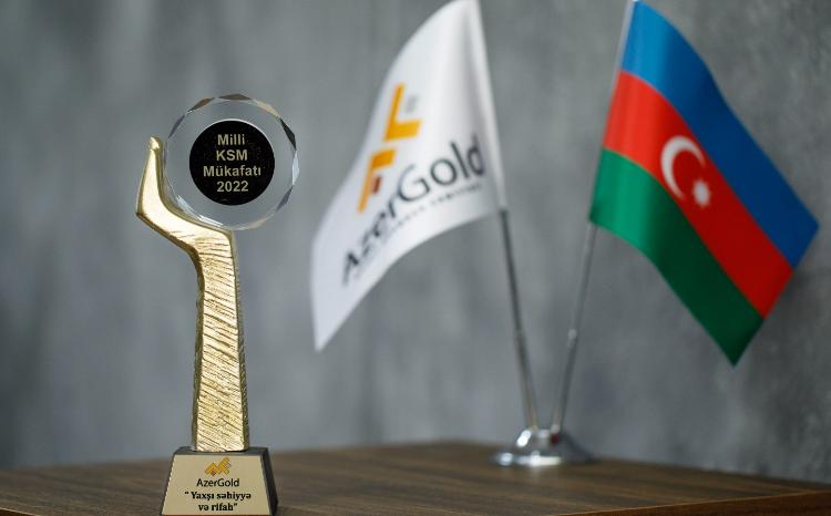 ЗАО «AzerGold» в очередной раз удостоено Национальной премии в области КСО 