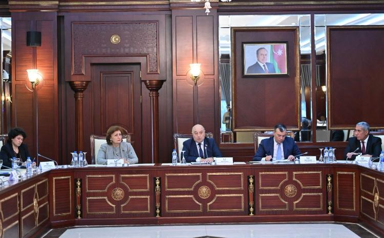 Milli Məclisin Əmək və sosial siyasət komitəsinin iclası keçirilib 
