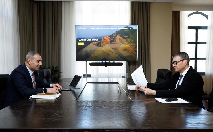 В ЗАО «AzerGold» состоялась встреча с победителем второго конкурса «Yüksəliş» по итогам программы наставничества 