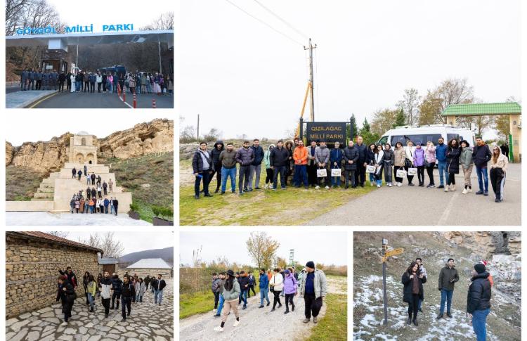 DTA tərəfindən ekoturizmin inkişafı məqsədilə turizm dəhlizlərinə infotur təşkil edilib 