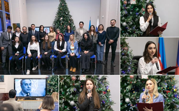 В Русском доме в Баку прошел поэтический вечер ко дню памяти Гейдара Алиева 