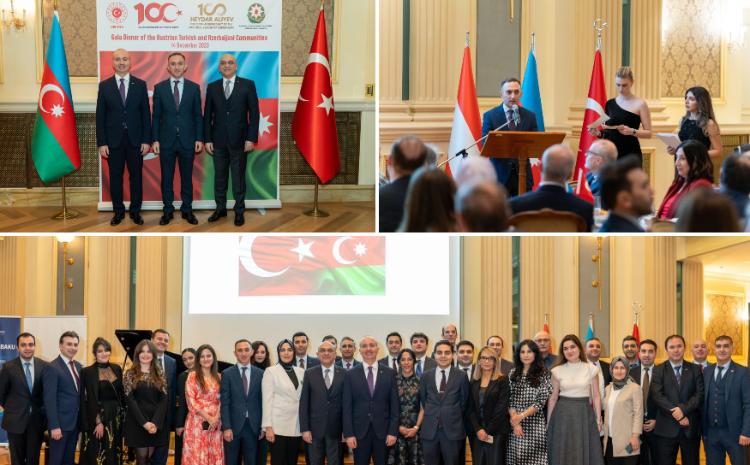 Vyanada Heydər Əliyevin və Türkiyə Cümhuriyyətinin 100 illik yubileyləri qeyd olunub 