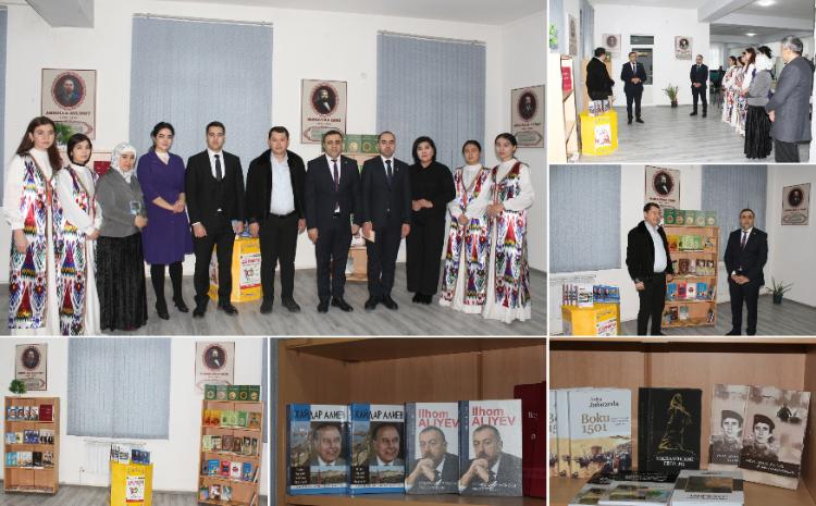 Центральной библиотеке «Амирий» города Коканд Узбекистана подарена богатая коллекция книг об Азербайджане 