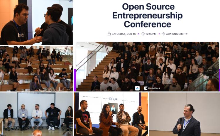 ADA Universitetində Süni İntellekt və Open Source ilə bağlı mühəndislik və sahibkarlıq konfransı keçirildi 