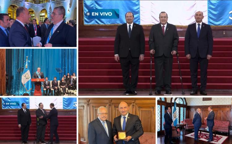 Azərbaycan Qvatemala prezidentinin andiçmə mərasimində təmsil olunub 
