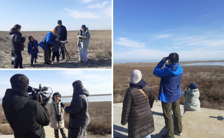 Abşeron Milli Parkında "Birdwatching Azerbaijan"ın təşkilatçılığı ilə növbəti quş müşahidəsi turu keçirilib 