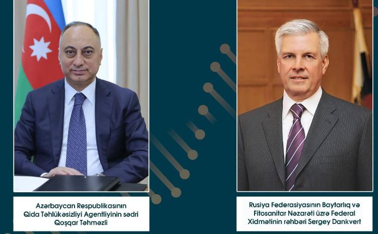 AQTA sədri ilə "Rosselxoznadzor"un rəhbəri arasında görüş keçirilib 