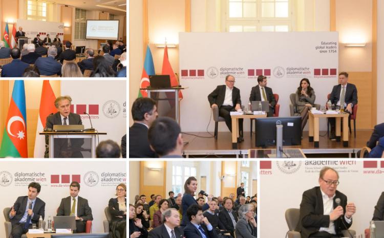 Vyanada Cənubi Qafqazda münaqişədən sonrakı regional əməkdaşlığa həsr olunmuş beynəlxalq konfrans keçirilib 