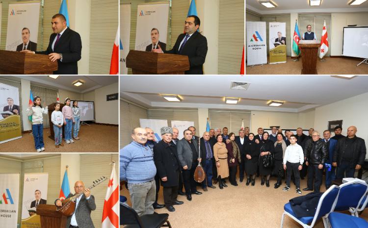 Marneulidəki "Azərbaycan Evi"ndə xalq şairi Zəlimxan Yaquba həsr olunmuş tədbir təşkil edilib 