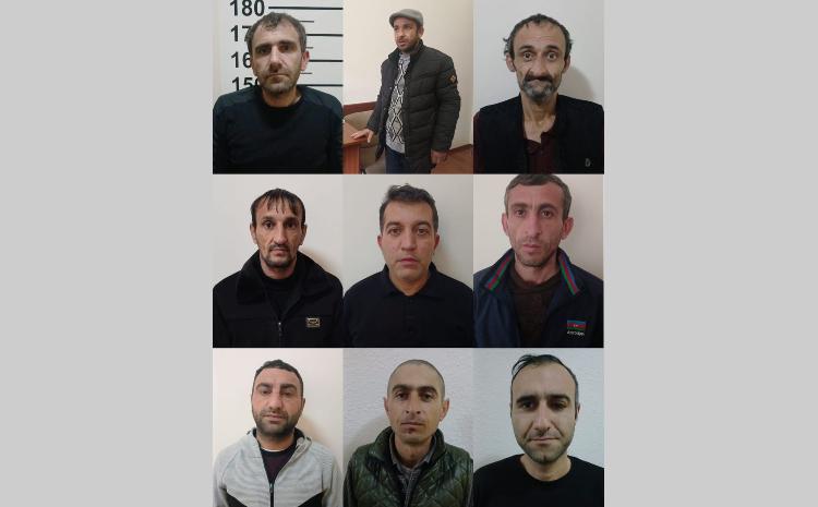 Yevlax rayonunda  silah-sursat və narkotik vasitələr aşkar edilərək götürülüb 