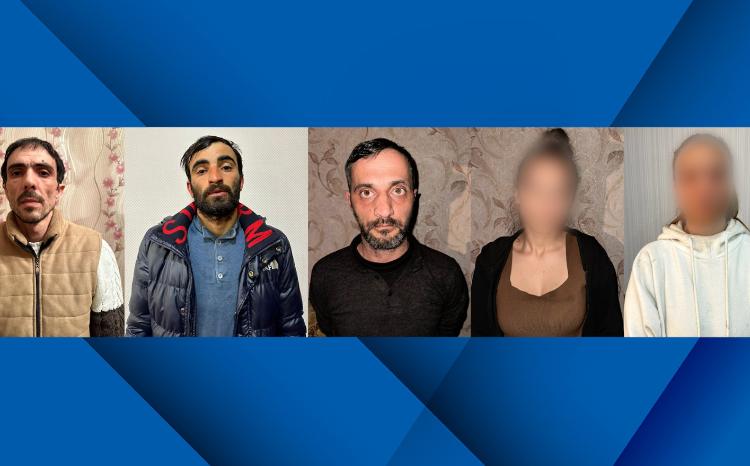 Hövsanda narkotik vasitələrin qrup halında qəbul edildiyi ev aşkar edilib - VİDEO