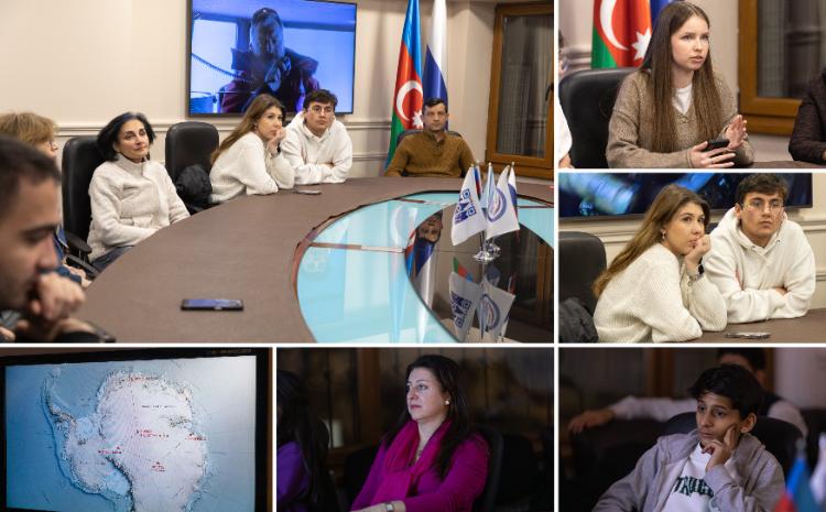 В Русском доме в Баку состоялся показ фильма «Антарктида. Хождение за три полюса» 