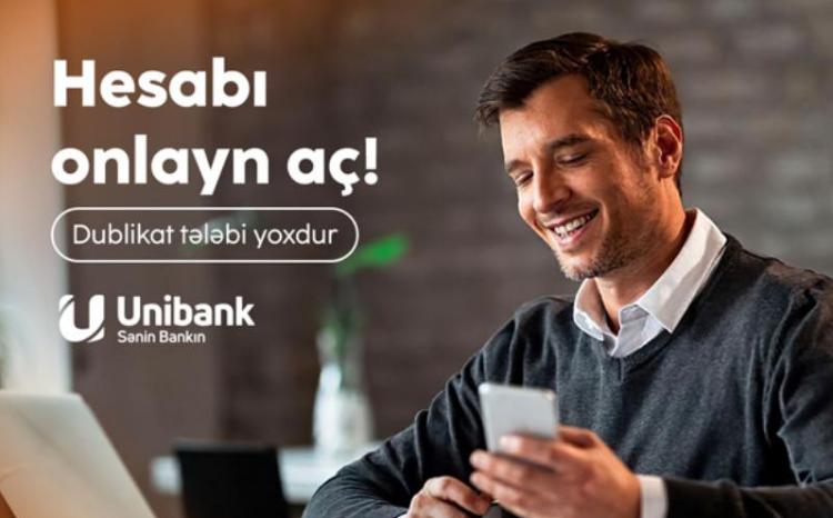 Unibankda onlayn biznes hesabı açmağın hansı üstünlükləri var? 