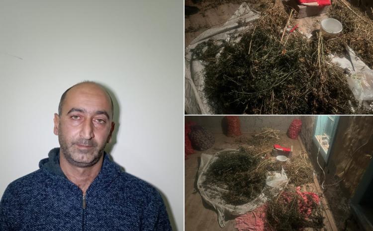 Sabirabad sakininin evindən 4 kiloqramdan artıq narkotik aşkarlanıb 