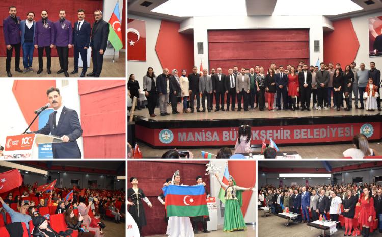 Manisa şəhərində Həmrəylik Günü qeyd edilib 