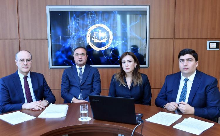 Ədliyyə Nazirliyində notariat sahəsində aktual məsələlərlə bağlı onlayn brifinq keçirilib 