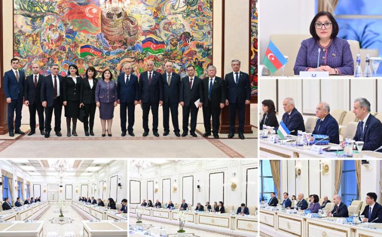 Sahiba Gafarova Meets with First Deputy Chairman of Legislative Chamber of Uzbekistan’s Oliy Majlis 