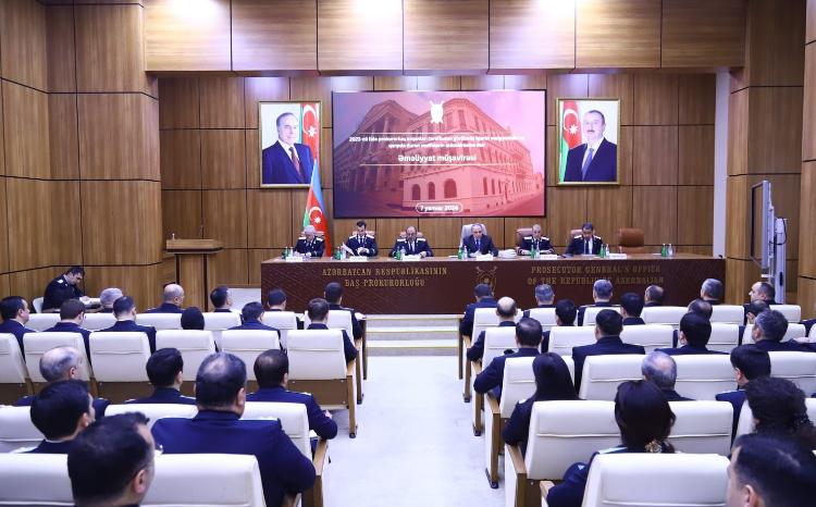 Baş Prokurorluqda əməliyyat müşavirəsi keçirilib 