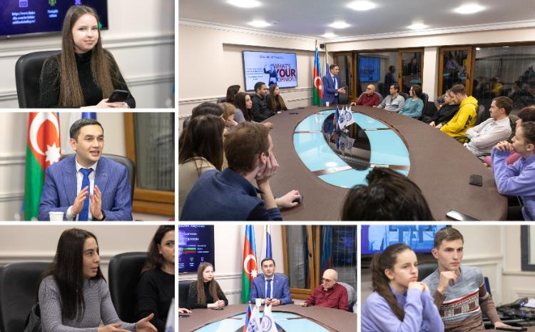 Русском доме в Баку состоялась лекция на тему «Искусство публичных выступлений» 