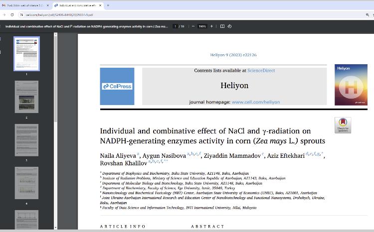 Результаты, полученные в БГУ, могут быть применены в аграрном секторе 