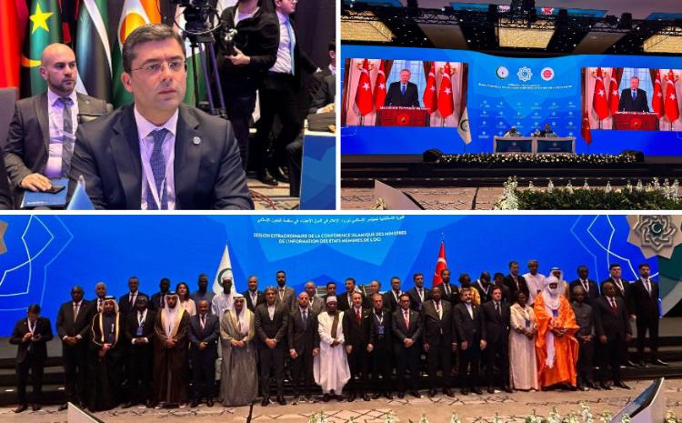 İslam Əməkdaşlıq Təşkilatının İnformasiya Nazirləri Konfransının növbədənkənar sessiyası keçirildi 