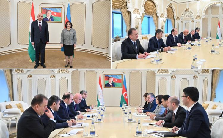 Сагиба Гафарова встретилась с председателем Палаты Представителей Маджлиси Оли Таджикистана 