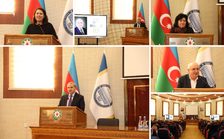 В БГУ отметили юбилей академика Ягуба Махмудова 