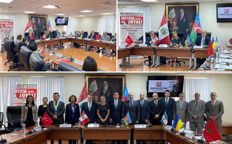 Xocalı soyqırımı qurbanlarının əziz xatirəsi Peru Konqresində anılıb 
