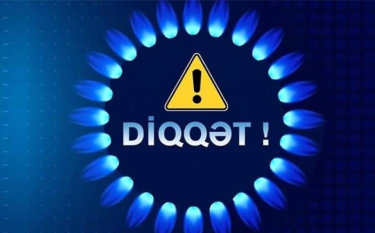 Sabah ölkənin bu ərazilərində qaz kəsiləcək 