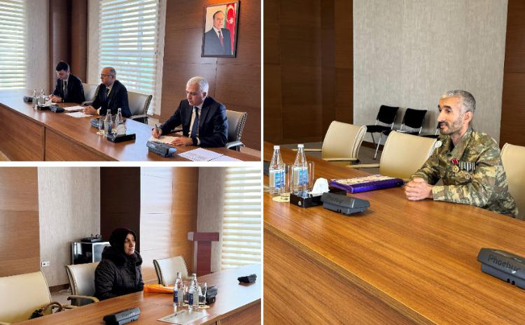 The Minister of Energy received citizens in Agdash 