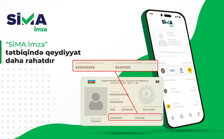 Registration with FIN code and serial number became possible in "SİMA İmza" 
