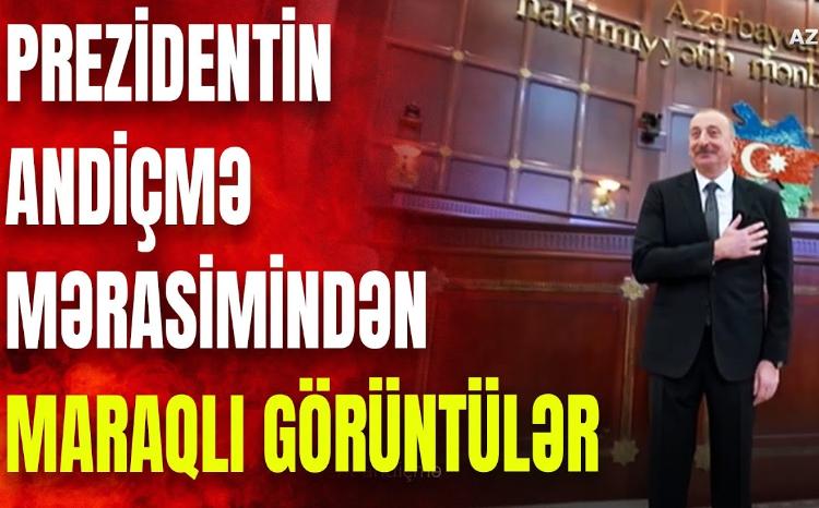 Parlamentdə tarixi anlar: Prezidentin andiçmə mərasiminə kimlər qatıldı?