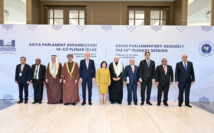 Asiya Parlament Assambleyasına sədrlik Azərbaycana keçib 