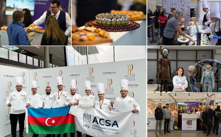 Azərbaycan kulinarları "Dünya Kulinariya Olimpiadası"nda mükafatlandırılıb 