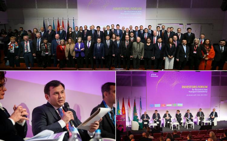 Transxəzər Beynəlxalq Nəqliyyat Dəhlizi Avropa Birliyinin diqqət mərkəzindədir 