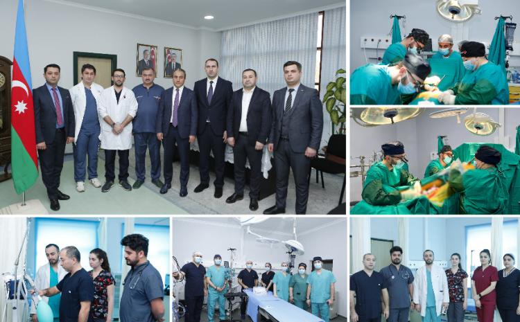 Şirvan Ürək Mərkəzində ilk dəfə açıq ürək əməliyyatı icra olunub 