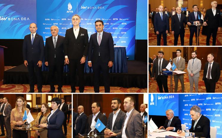 AFFA və "Liv Bona Dea Hospital" arasında sponsorluq müqaviləsi imzalanıb 