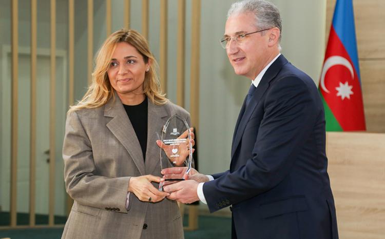 Фонд «Red Hearts» получил награду за инициативы в области охраны окружающей среды от Министерства экологии и природных ресурсов Азербайджана 