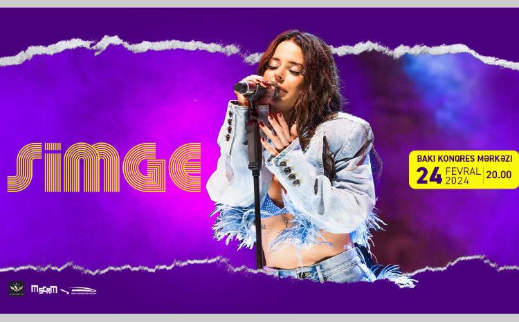 Türkiyəli müğənni Simge Sağın Bakıda ilk dəfə konsert verəcək 