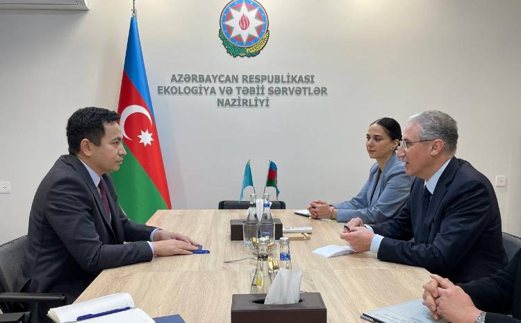 Казахстан и Азербайджан развивают сотрудничество в сфере экологии и природных ресурсов 