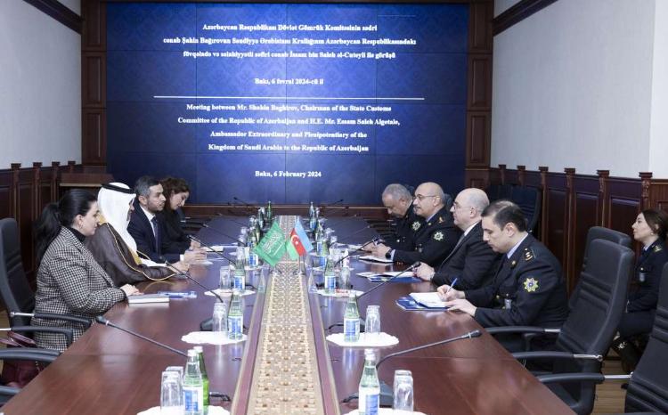 Səudiyyə Ərəbistanı Krallığının ölkəmizdəki səfiri ilə görüş keçirilib 