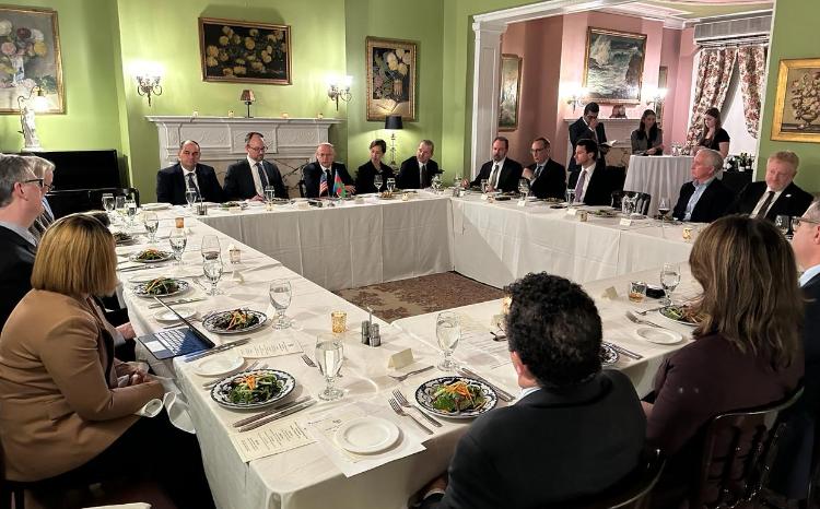 Energy Minister participated in discussions organized by Atlantic Council 