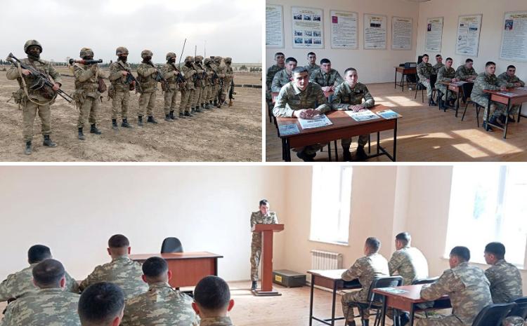 Practical classes are held at the Commando Initial Course 