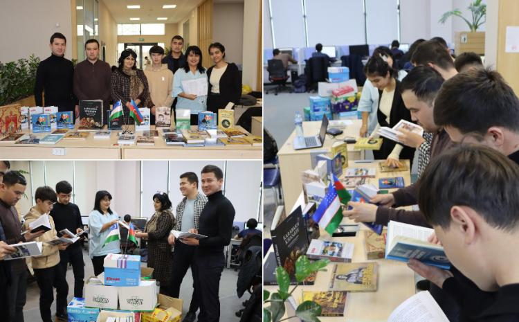 Национальной библиотеке Узбекистана и Центральным библиотекам 12 регионов страны была подарена богатая коллекция книг об Азербайджане 