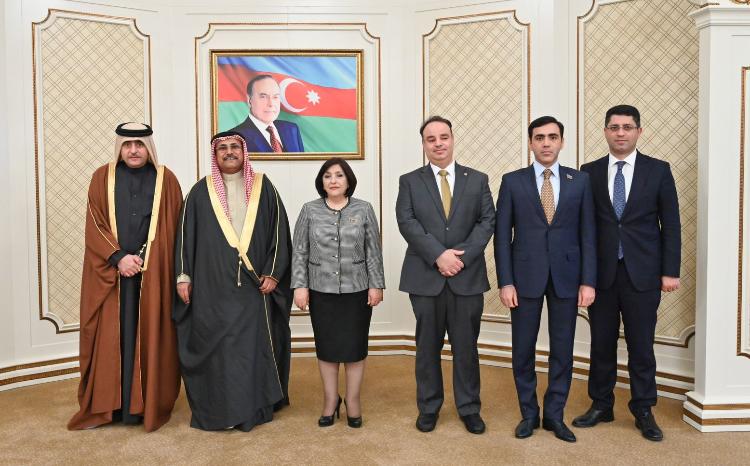 Председатель Милли Меджлиса Сагиба Гафарова встретилась с председателем Арабского Парламента 