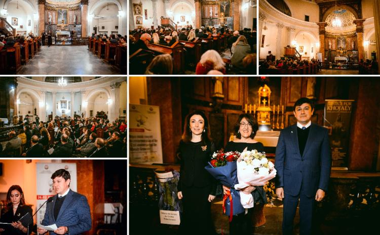 Xocalı soyqırımı qurbanlarının xatirəsi Varşavada da anılıb 